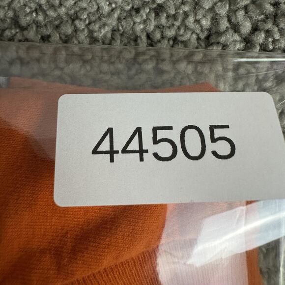 VINTAGE Atlas Sportswear Shirt Mens XL Orange Halloween Teddy Bear Graphic - Picture 12 of 12